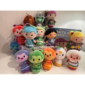 Rainbow Brite Hallmark itty bittys Set + Book RARE nostalgia HTF Rare